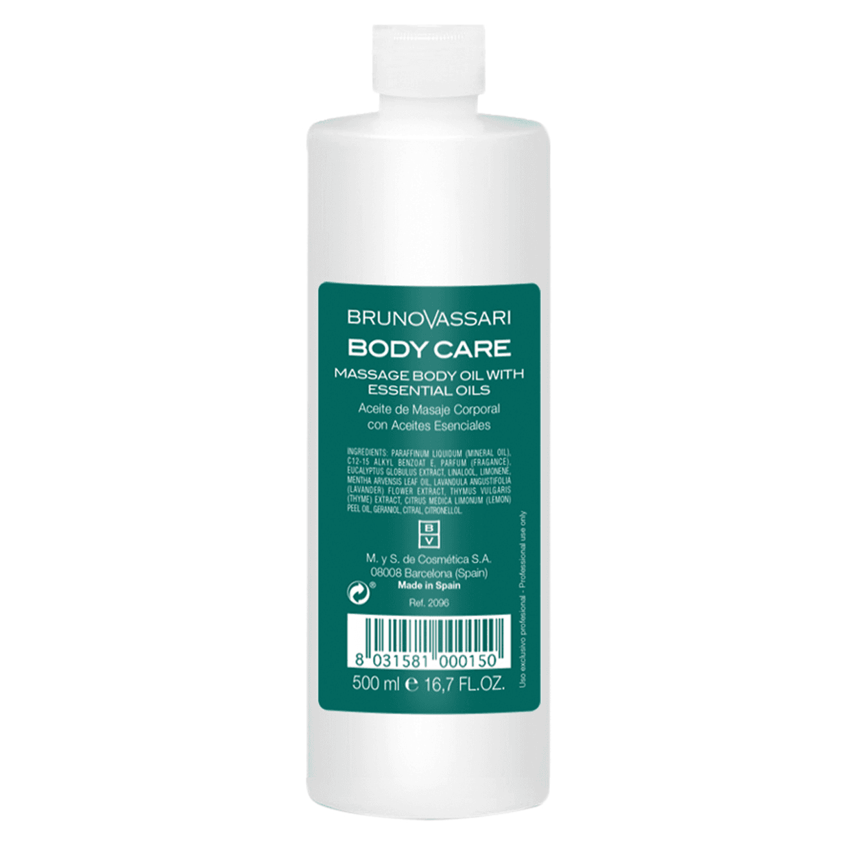 Massage Body Oil — Olio da massaggio